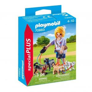 Playmobil special plus 70883 – dog sitter, età 4-10 anni, totale pezzi 13 - Playmobil