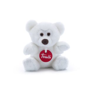 Trudino orso bianco dal manto candido e morbido in cerca di un abbraccio - Trudi