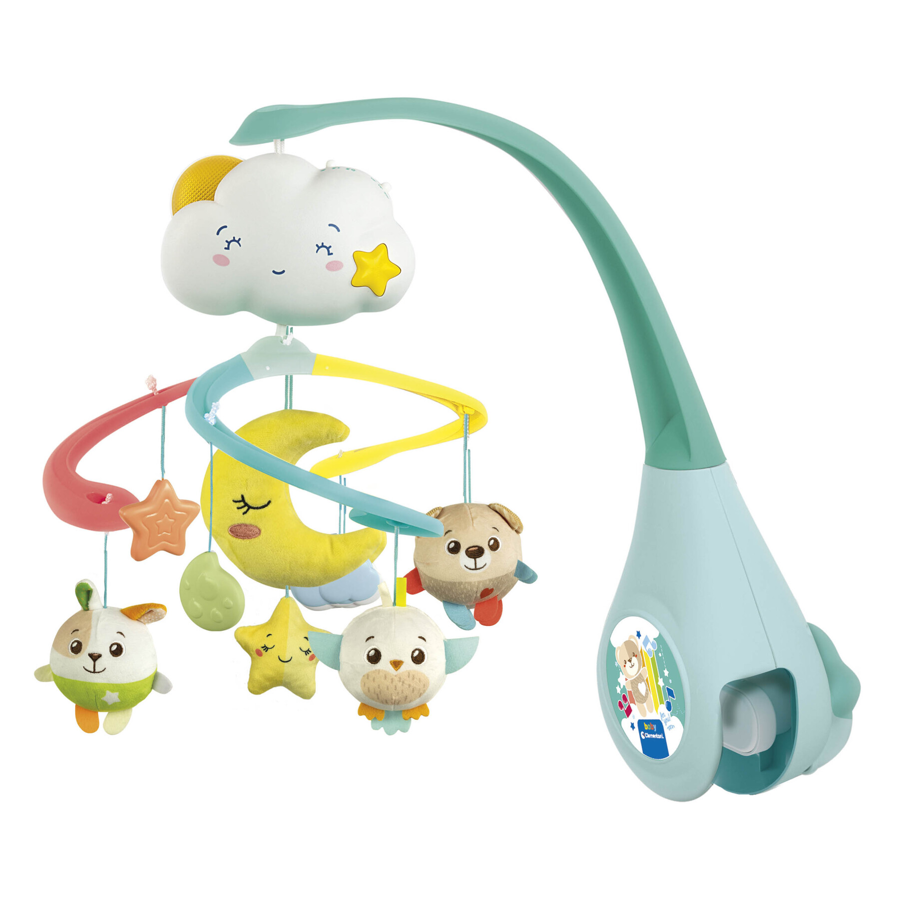 Baby clementoni - sweet and dream cot mobile, giostrina culla o