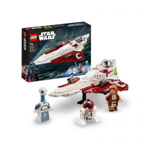 Lego star wars 75333 jedi starfighter di obi-wan kenobi, set l'attacco dei cloni con droide e minifigure taun we, spada laser - LEGO® Star Wars™, Star Wars