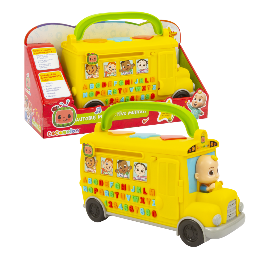 Cocomelon il bus interattivo per imparare divertendosi - Toys Center