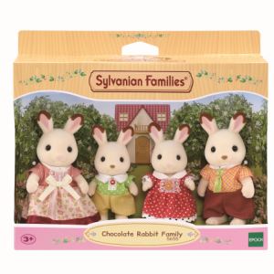 Famiglia coniglio cioccolato - la famiglia più popolare del villaggio sylvanian - SYLVANIAN FAMILIES