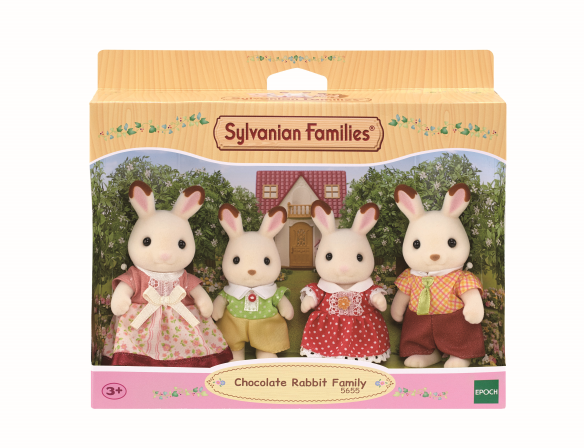 Famiglia coniglio cioccolato - la famiglia più popolare del villaggio sylvanian - SYLVANIAN FAMILIES