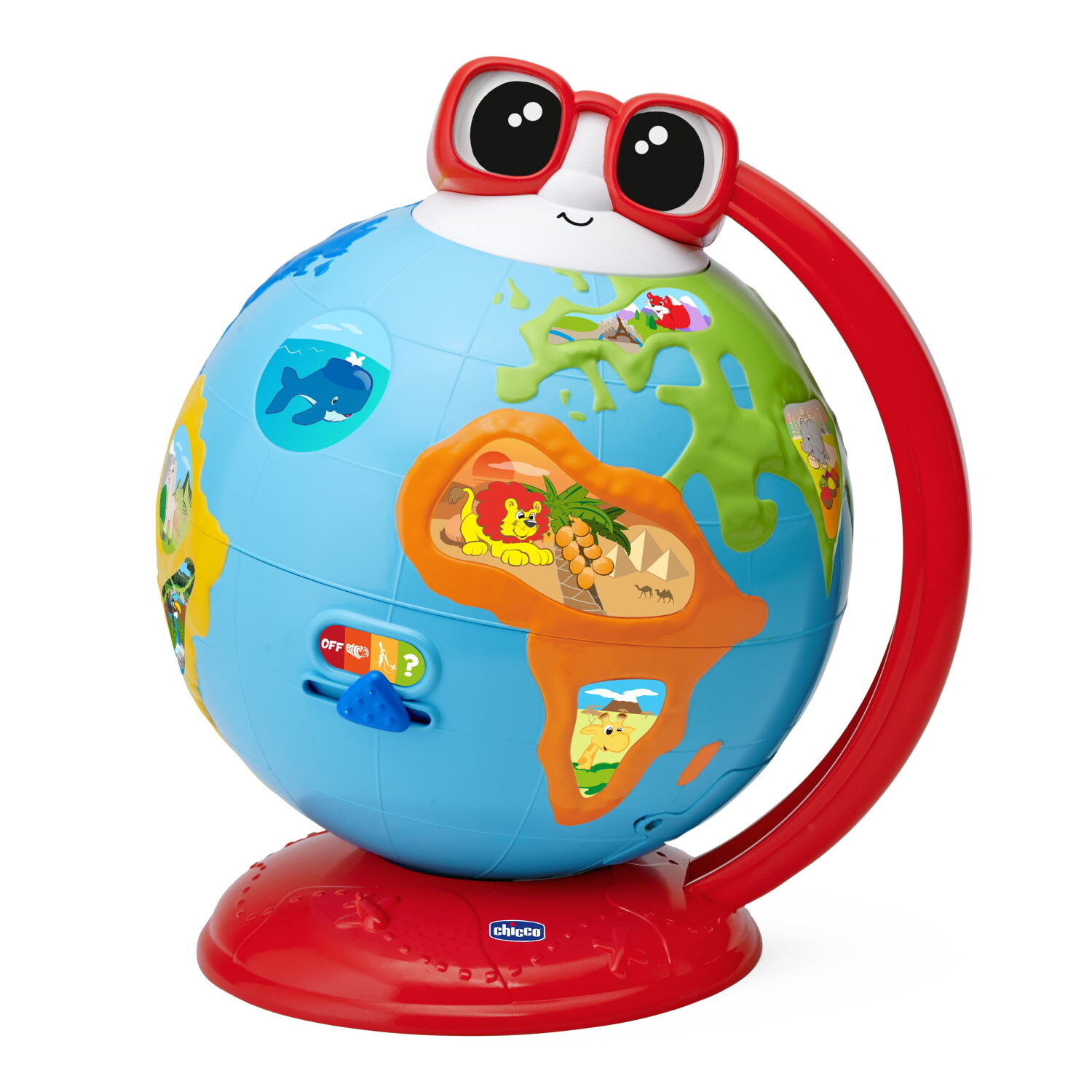 Dante il globo parlante, gioco educativo, 2 - 6 anni - Chicco