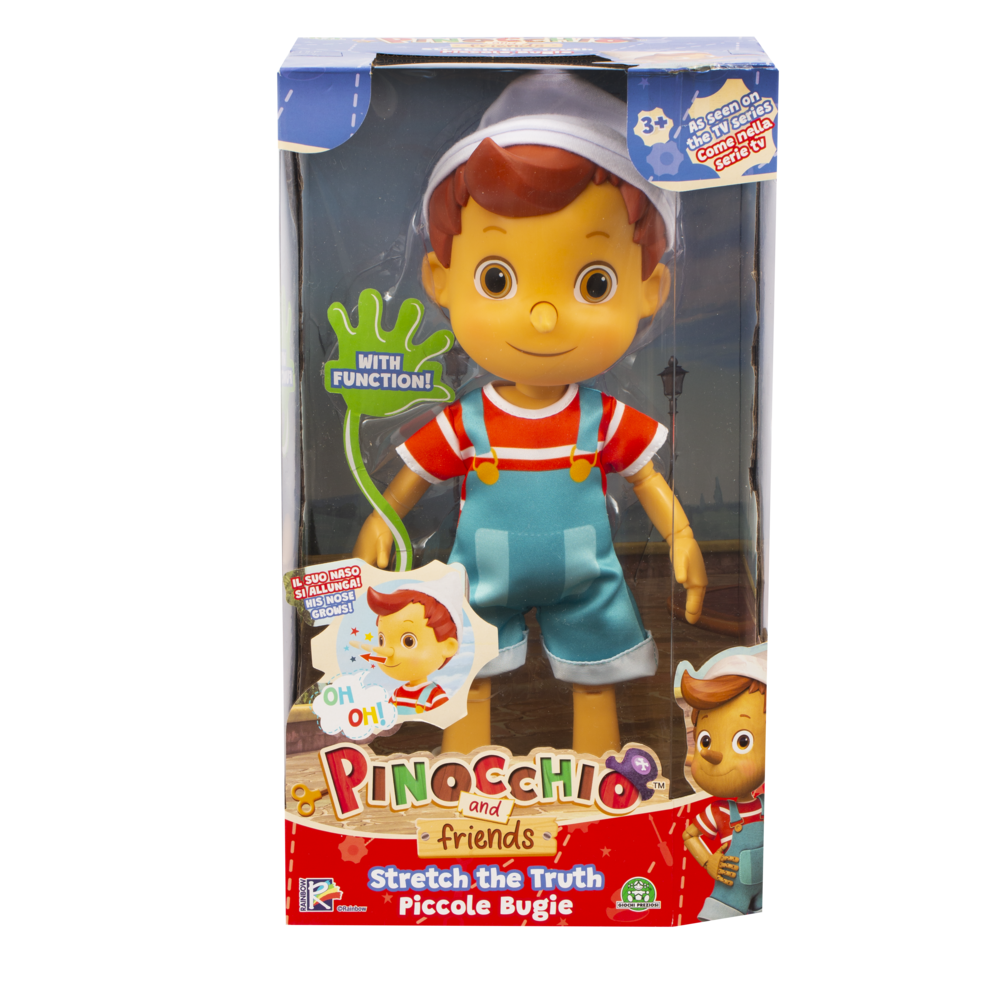 Pinocchio bambola 32 centimentri con naso allungabile - GIOCHI PREZIOSI