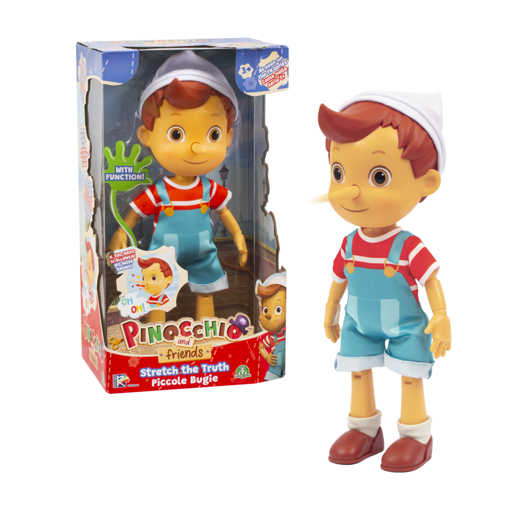 Pinocchio bambola 32 centimentri con naso allungabile - GIOCHI PREZIOSI