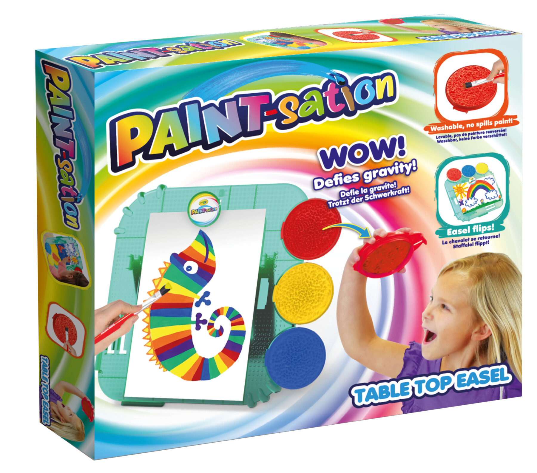 Paint sation - table top easel - cavalletto - 