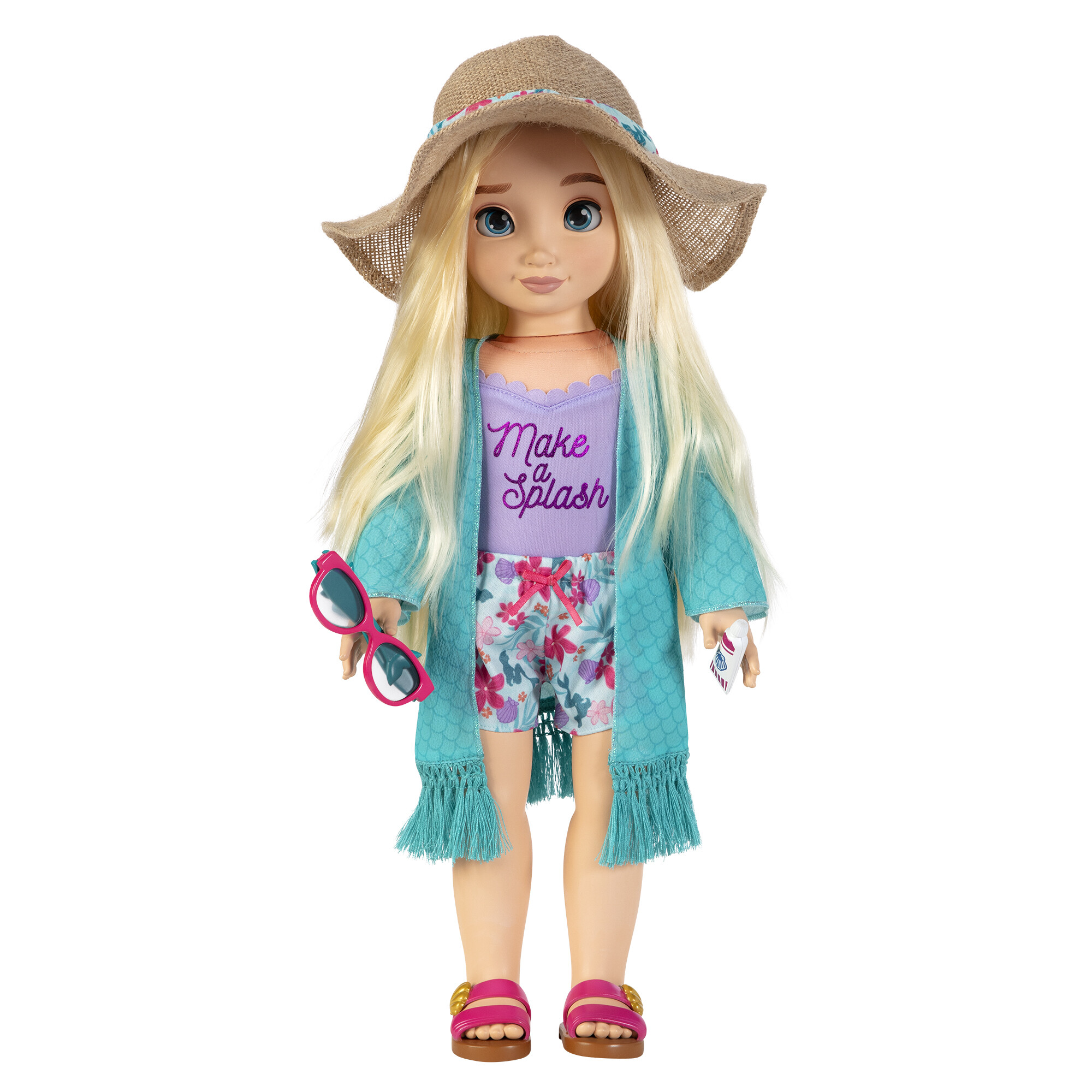 Disney ily 4ever bambola 46 cm ispirata ad ariel con capelli lunghi e accessori - DISNEY PRINCESS