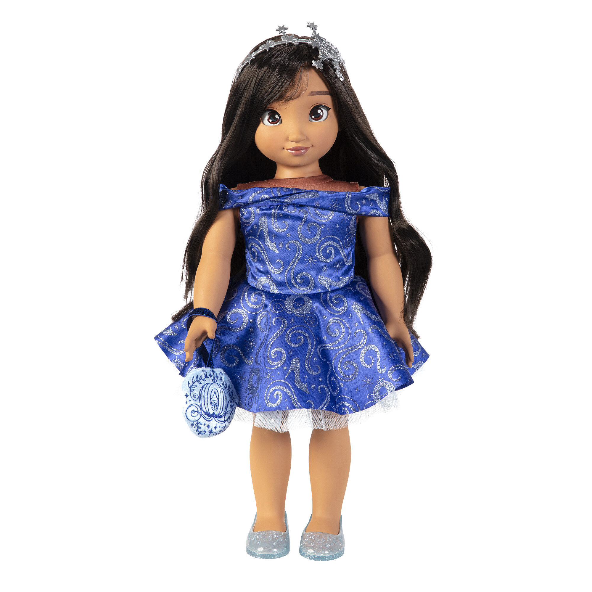 Disney ily 4ever bambola 46 cm ispirata a cenerentola con capelli lunghi e accessori - DISNEY PRINCESS
