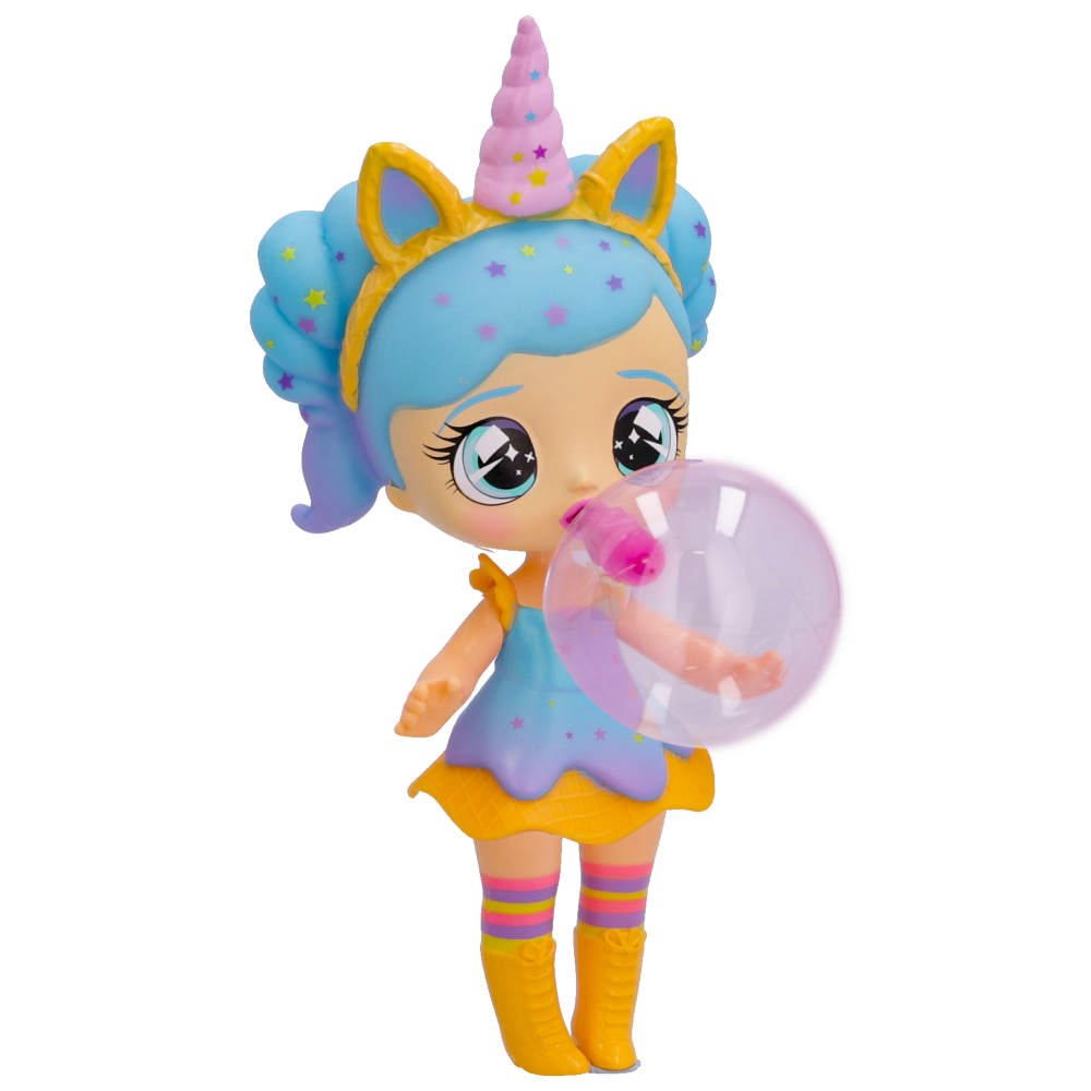 Bubiloons bubi-girls | bambole da collezione a sorpresa che gonfiano palloncini; le puoi vestire e giocare con 12 accessori - gioco per bambini dai 5 anni in su. - 