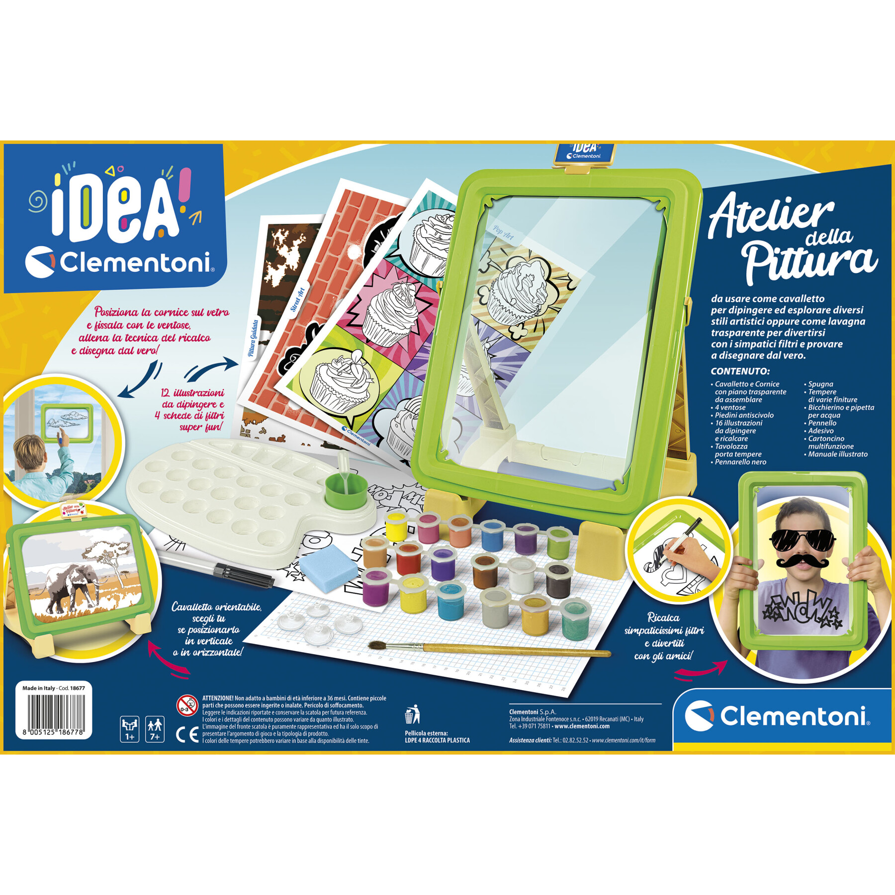 Kit disegno Window Art, Giochi creativi e creatività, Disegnare e  dipingere, Giochi per Bambini e Ragazzi