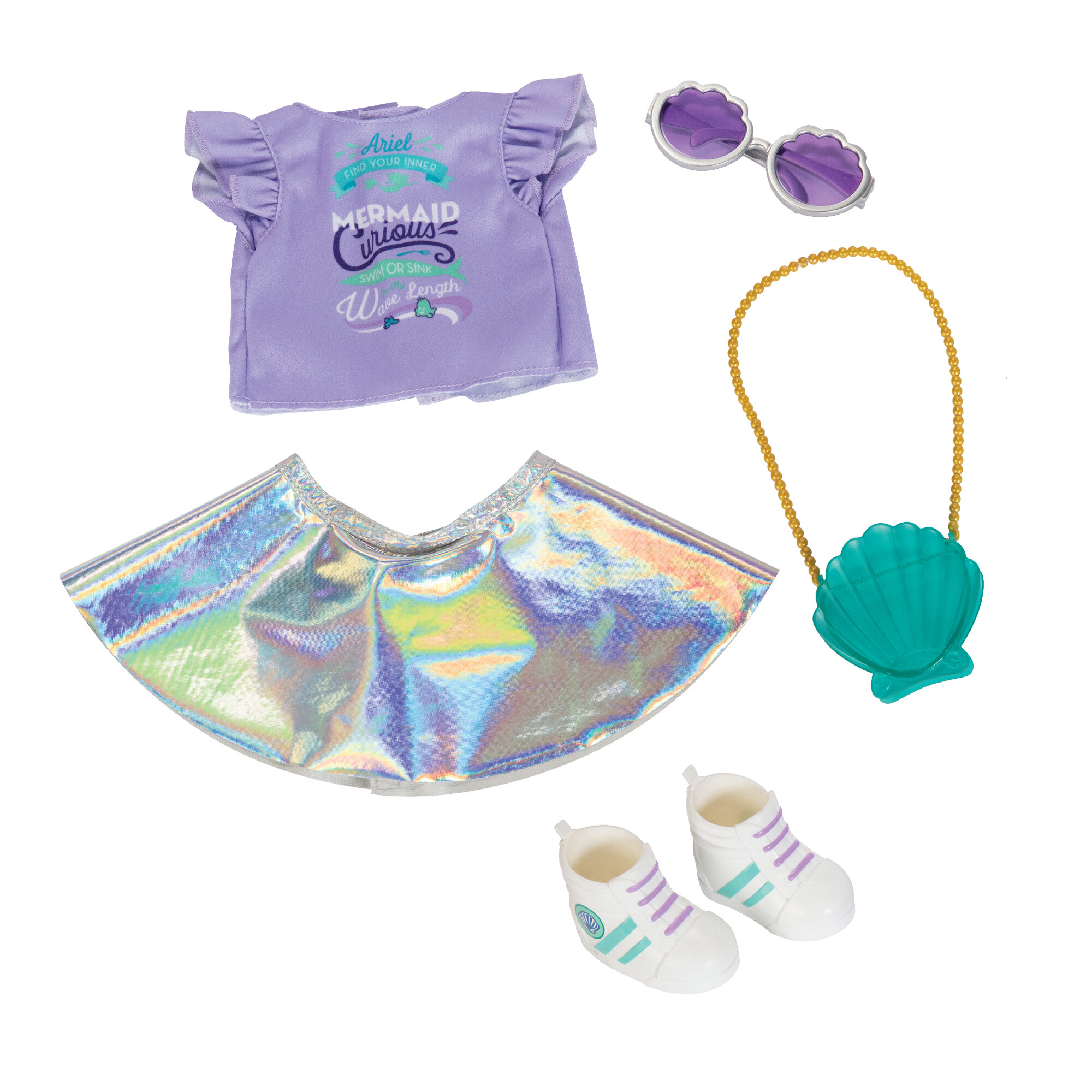 Disney ily 4ever accessory pack ispirato ad ariel con abiti e accessori - DISNEY PRINCESS