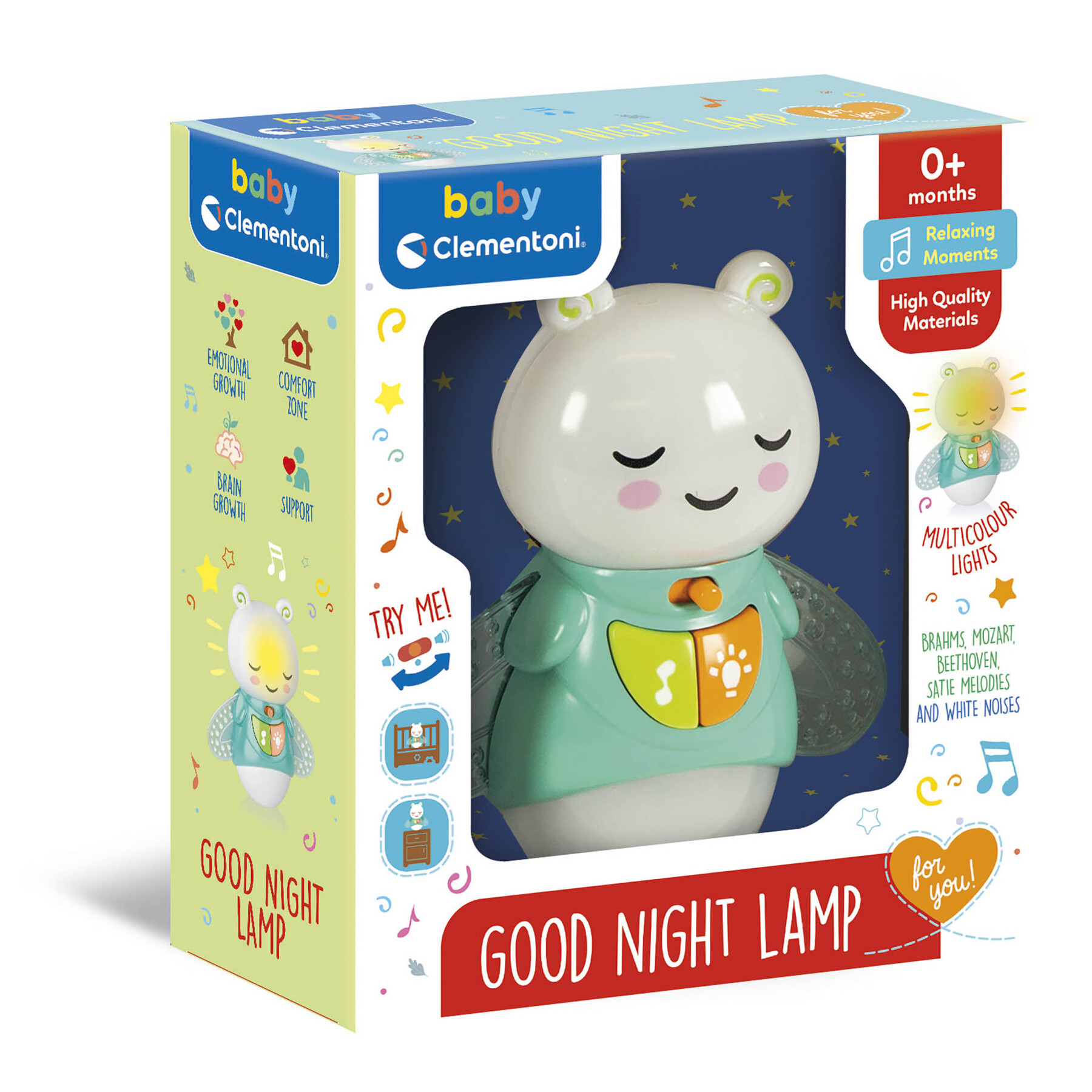 Baby clementoni - good night lamp luce notturna e proiettore luce - BABY CLEMENTONI