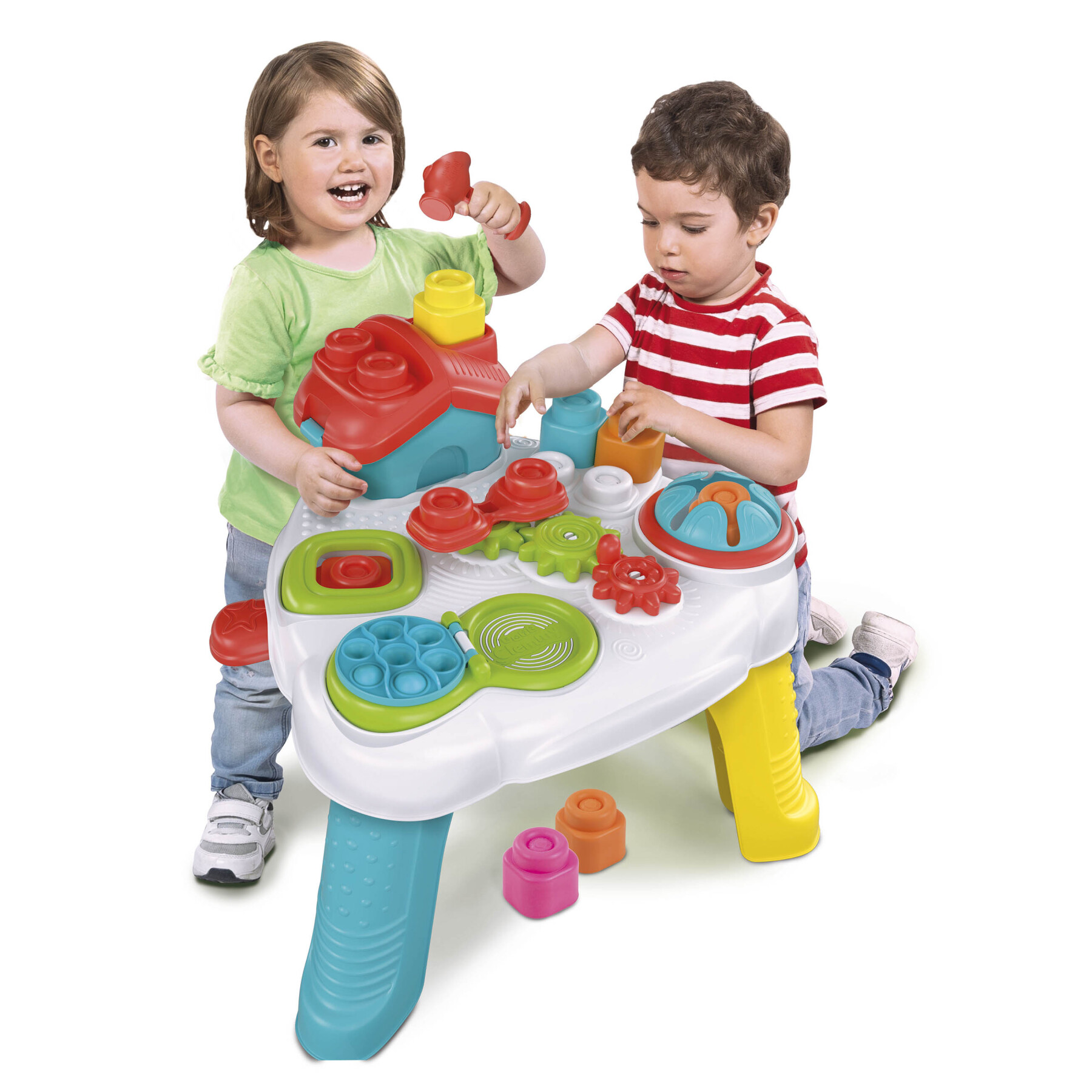 Clementoni - soft clemmy - touch, discover & play sensory table - CLEMMY