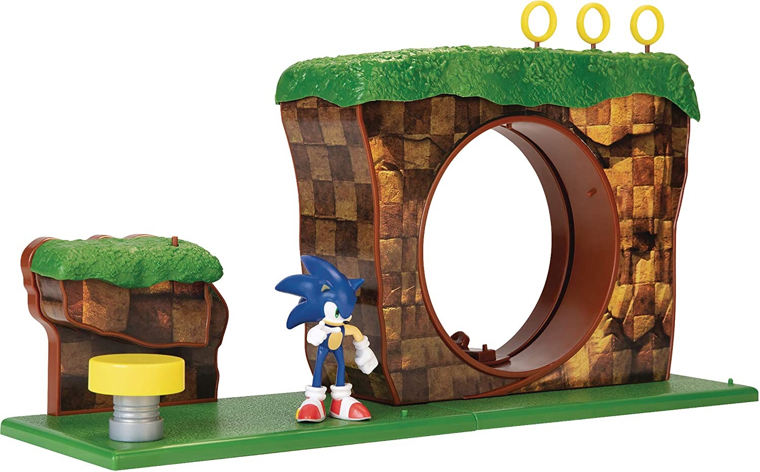 Sonic - green hill zone playset - Sonic