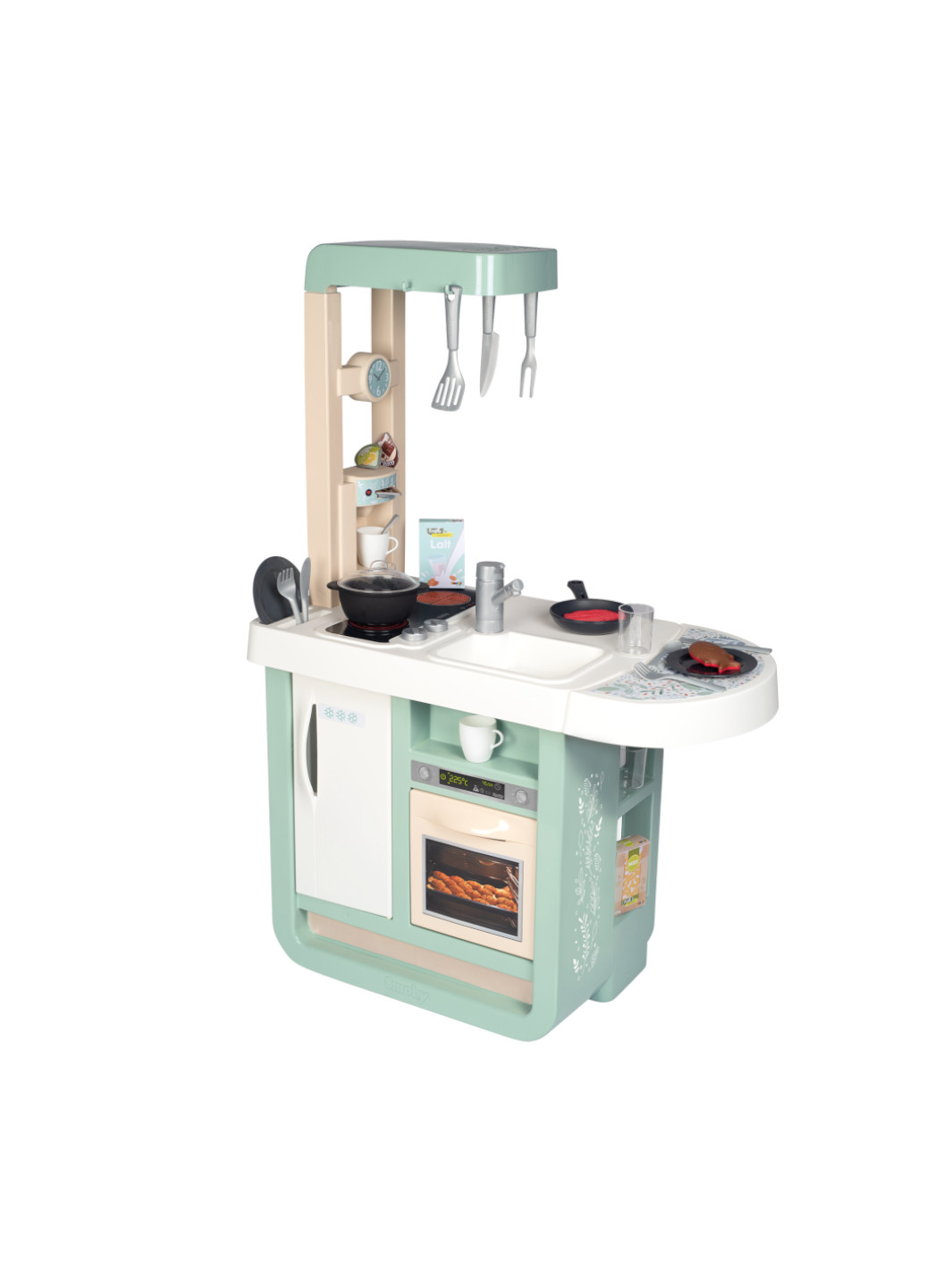 Smoby cucina cherry con 23 accessori, h piano cm 48,5 - SMOBY