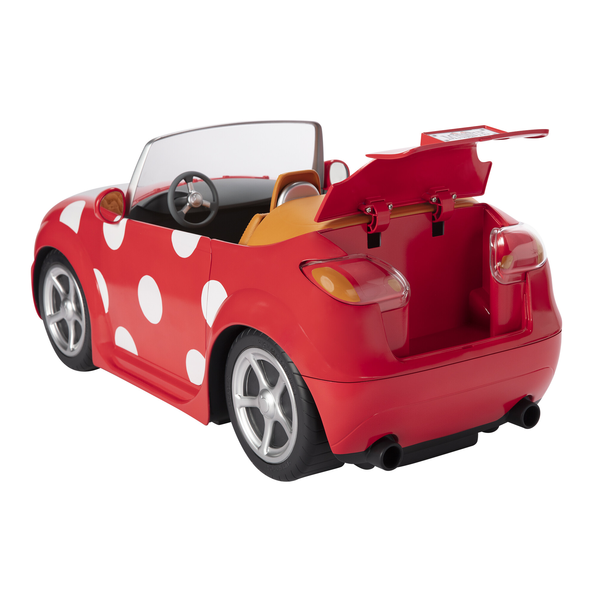 Disney ily 4ever deluxe coupe ispirata a minnie con volante e ruote funzionanti - Minnie