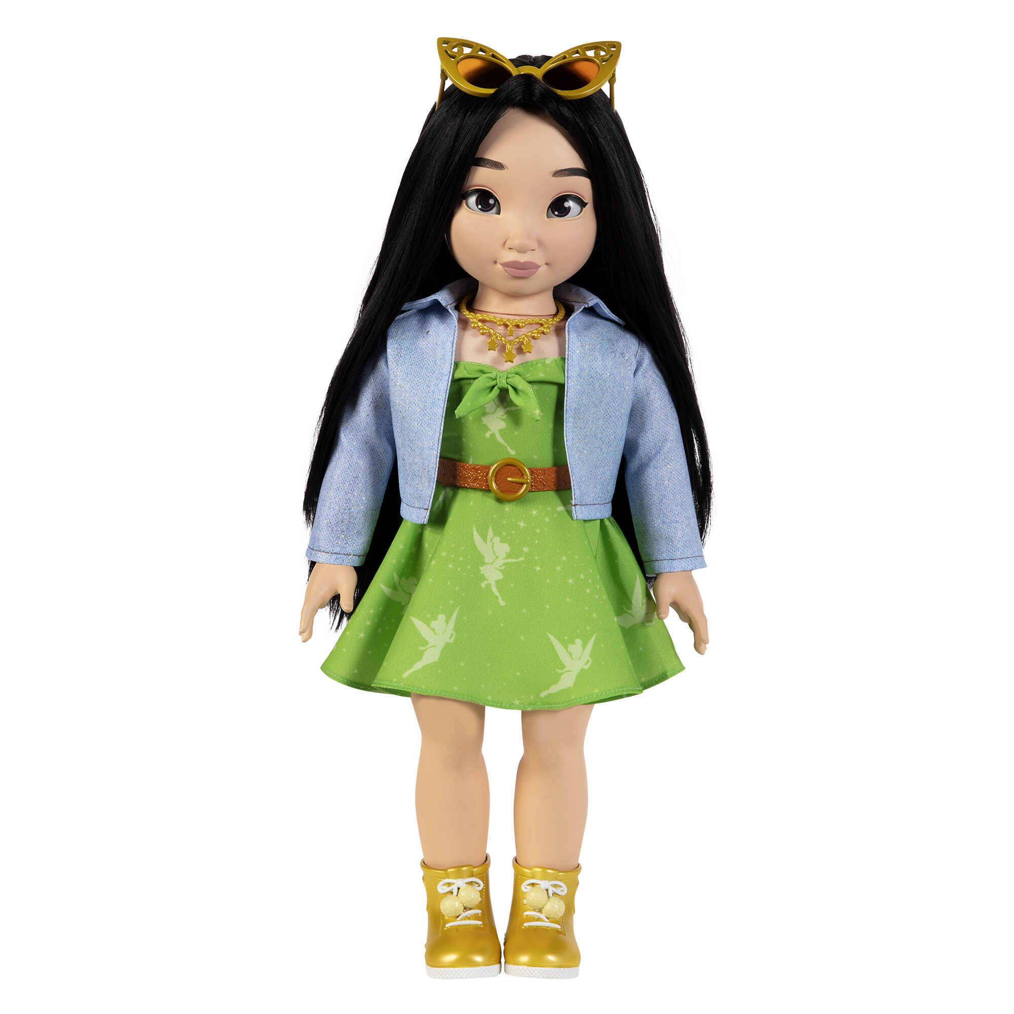 Disney ily 4ever bambola 46 cm ispirata a trilly con capelli lunghi e accessori - 