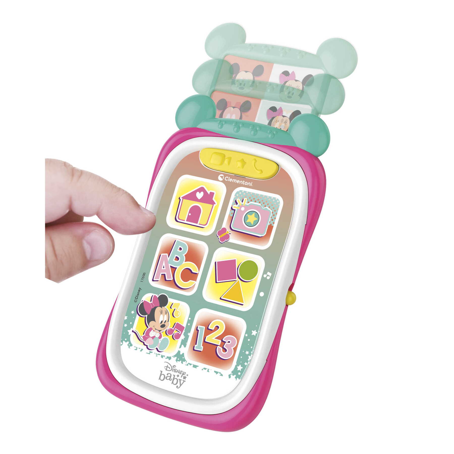 Clementoni - disney baby minnie smartphone, telefono interattivo - Minnie