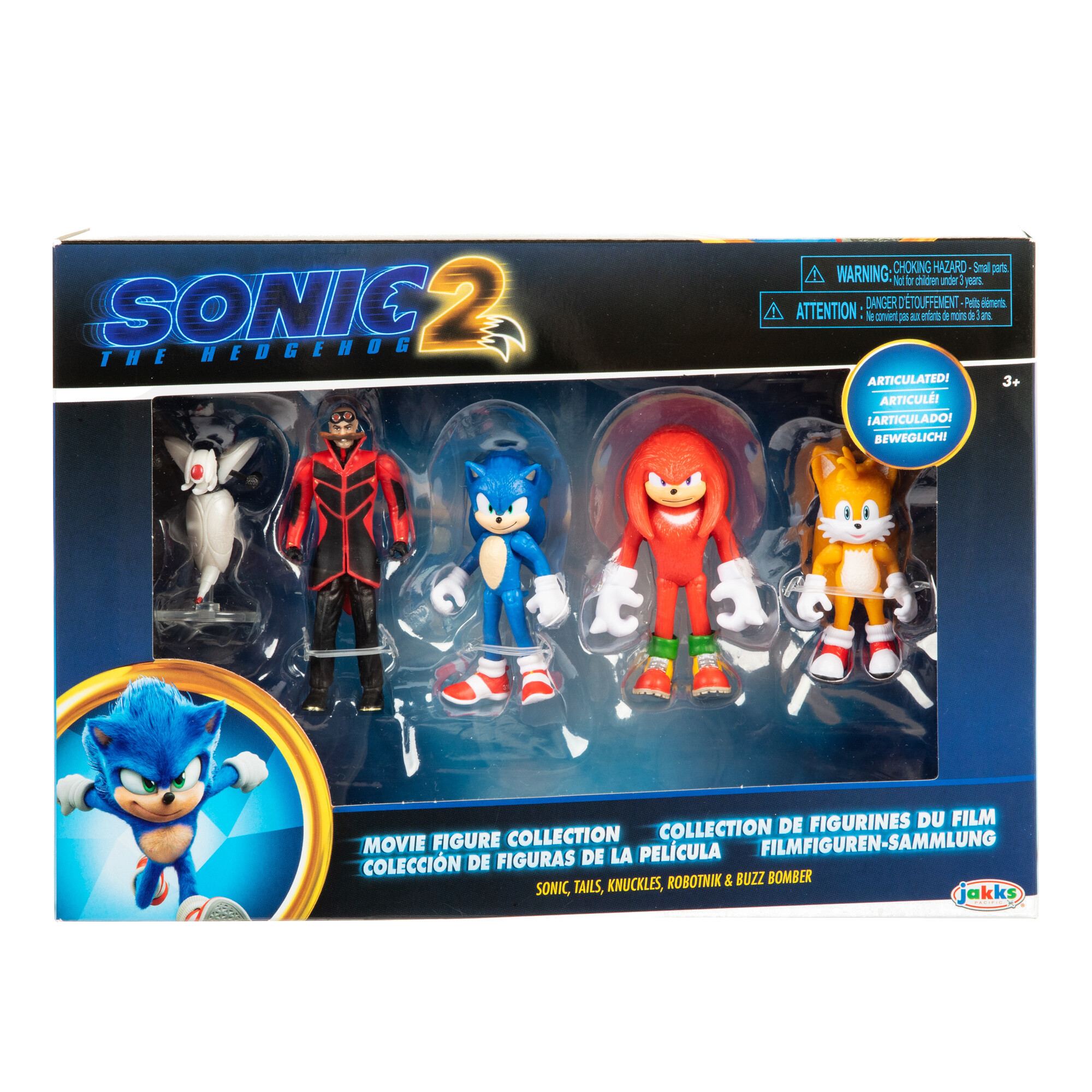 Sonic 2 movie- 6 cm figure pack - Sonic