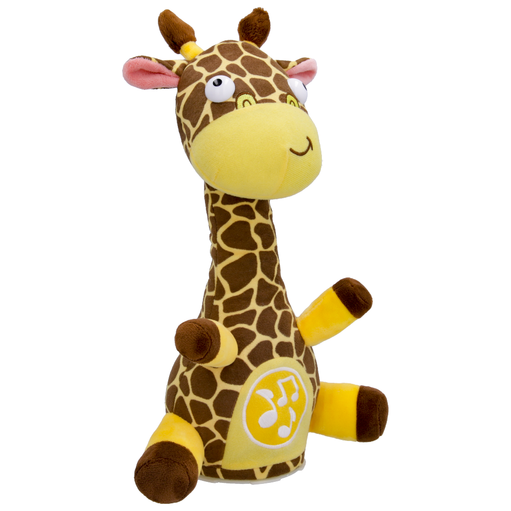 My first club petz georgina la giraffa| divertente e morbido peluche che canta, balla e risponde ai suoni - giocattolo regalo per bambini e bambine +2 anni - Club Petz IMC
