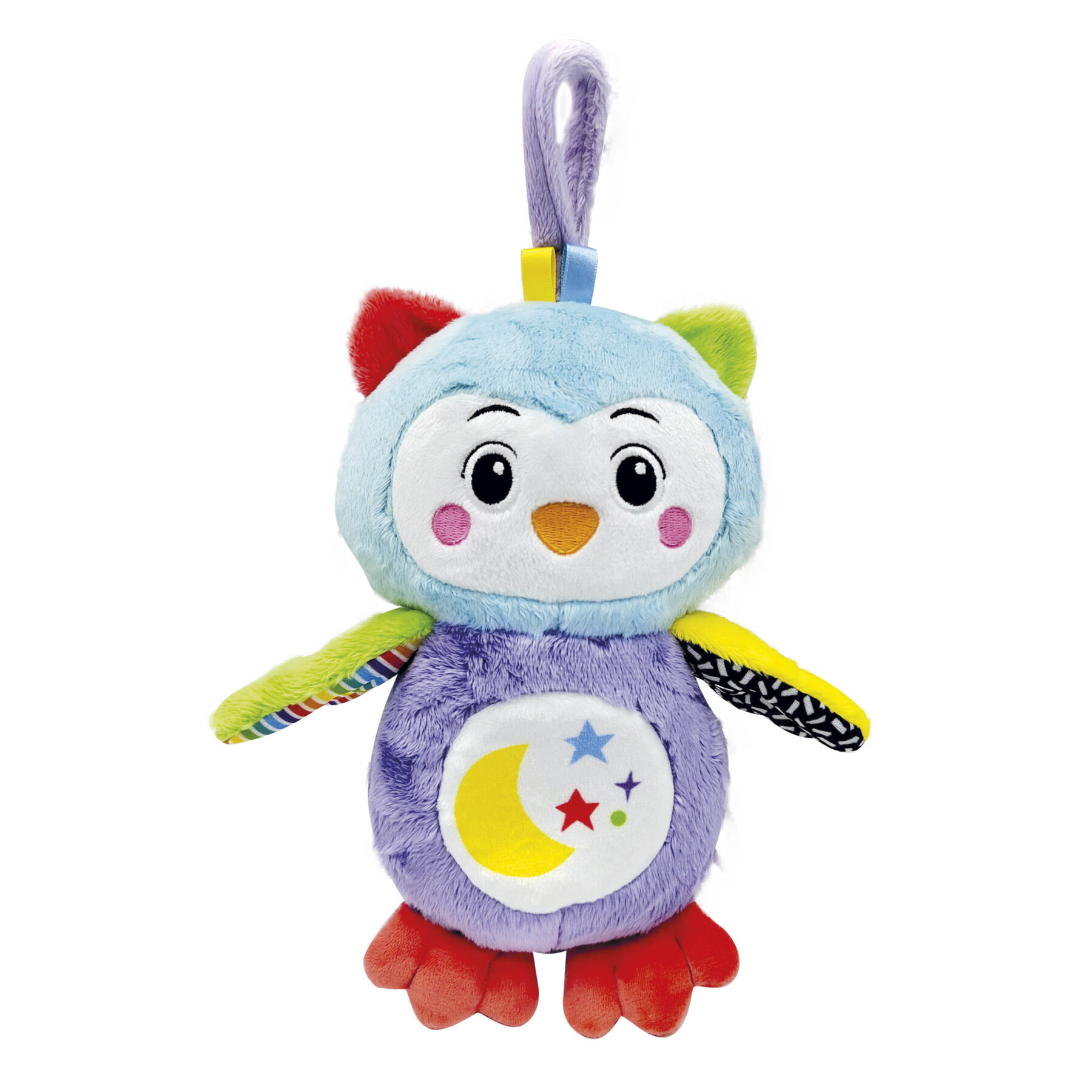 Baby clementoni - good night owl - peluche neonato e luce notturna - Toys  Center