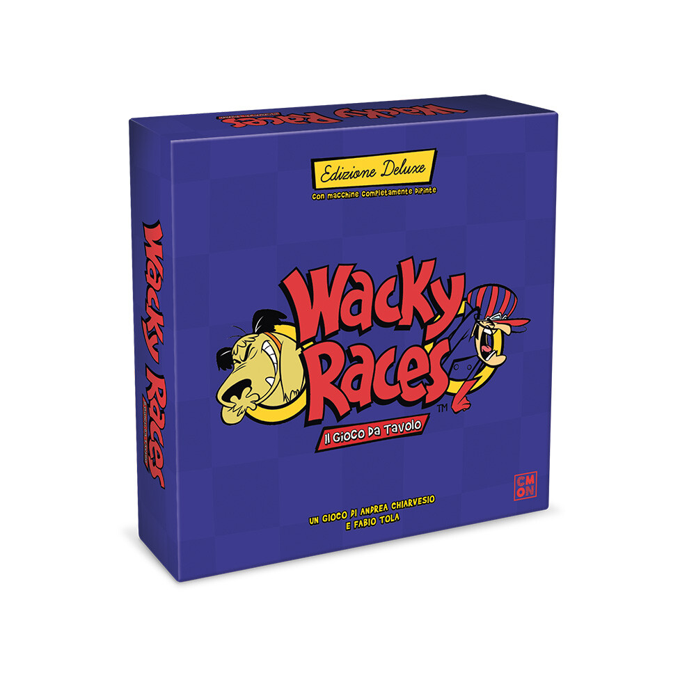 Asmodee - wacky races: il gioco da tavolo, versione deluxe - 
