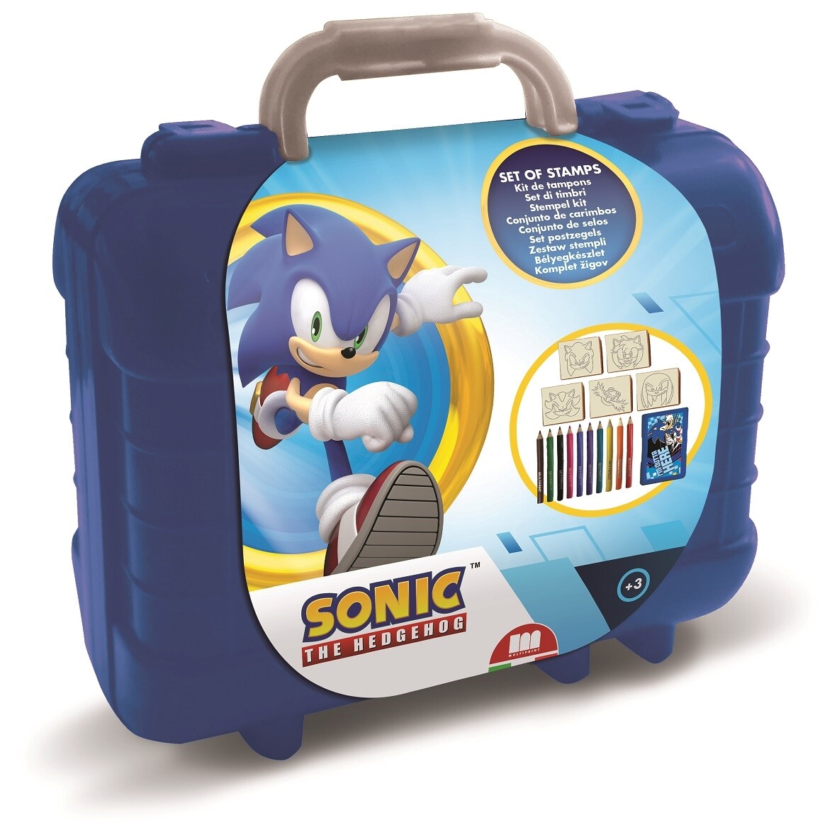 Multiprint - valigetta travel set sonic the hedgehog - Sonic