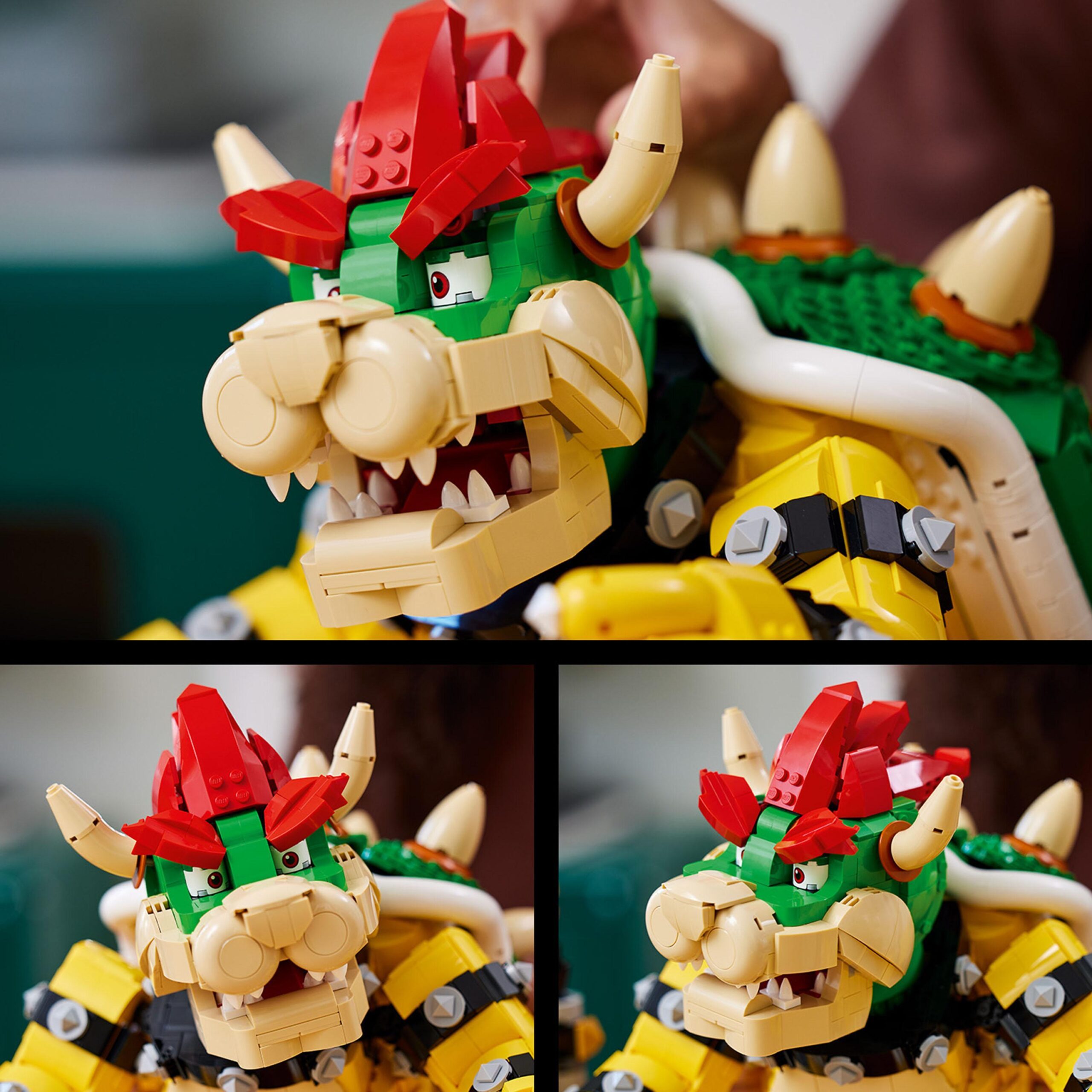 LEGO Super Mario 71411 Il Potente Bowser, Kit di Costruzioni per Adulti,  Idee Regalo, Personaggio Snodabile