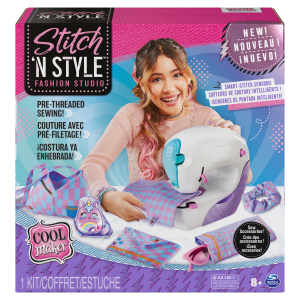 Cool maker stitch 'n style fashion studio | macchina da cucire per bambini - Cool Maker logo, Disney Stitch