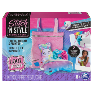 Cool maker stitch 'n style fashion studio | kit ricarica per macchina da cucire per bambini - Cool Maker logo