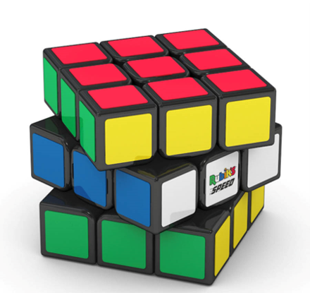 Rubik's 3x3 speed! il cubo di rubik's speed 3x3 magnetico, rompicapo professionale per speed cuber e adatto a bambini da 8+ - 