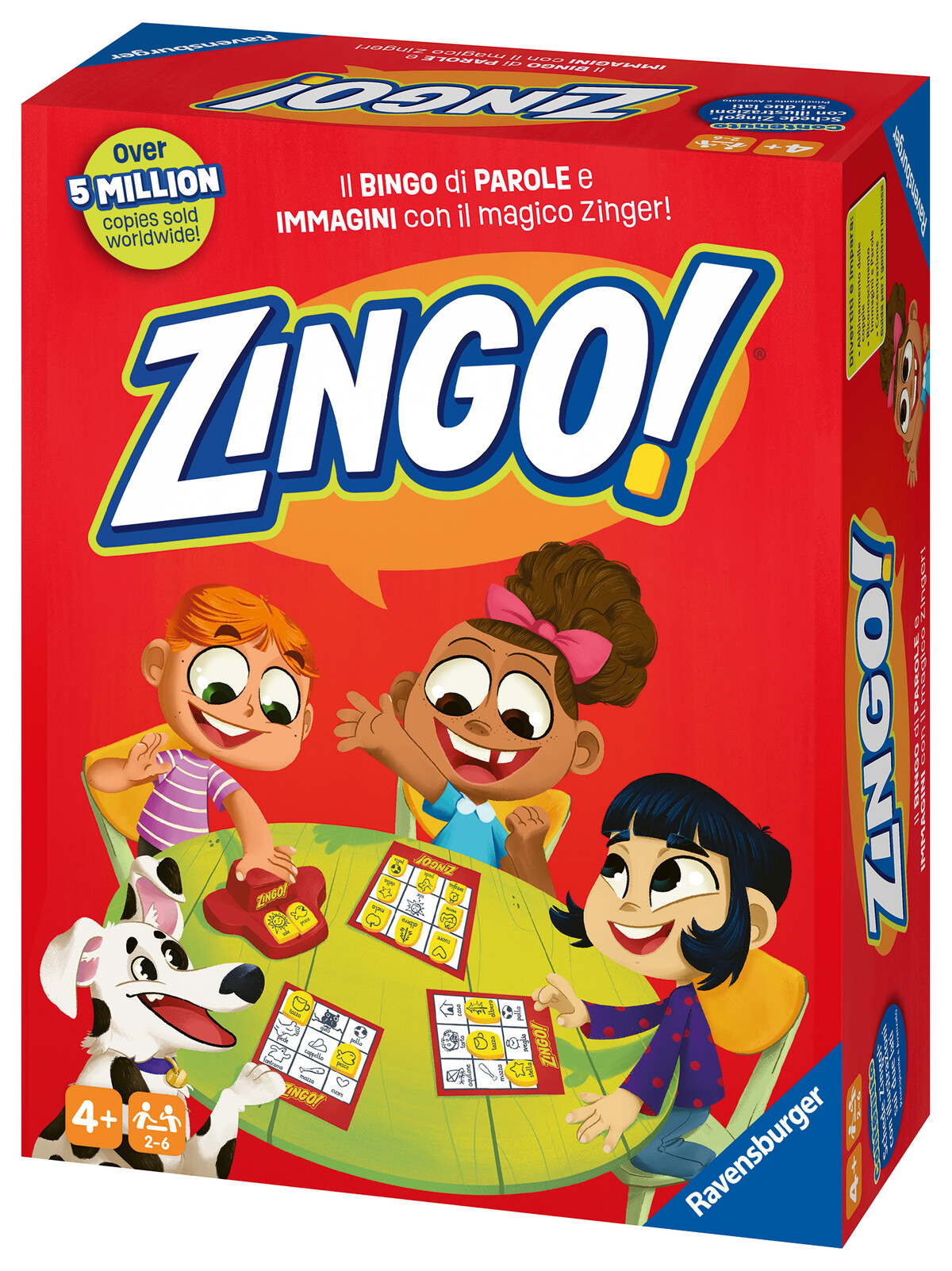 Ravensburger - zingo! - gioco da tavolo per bambini, gioco educativo per  bambini, 4+ anni - Toys Center