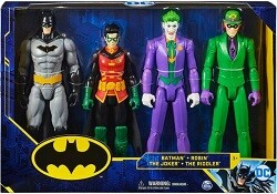 Batman - set di 4 statuette da 30 cm, composto da batman, robin, copperhead e talon - BATMAN