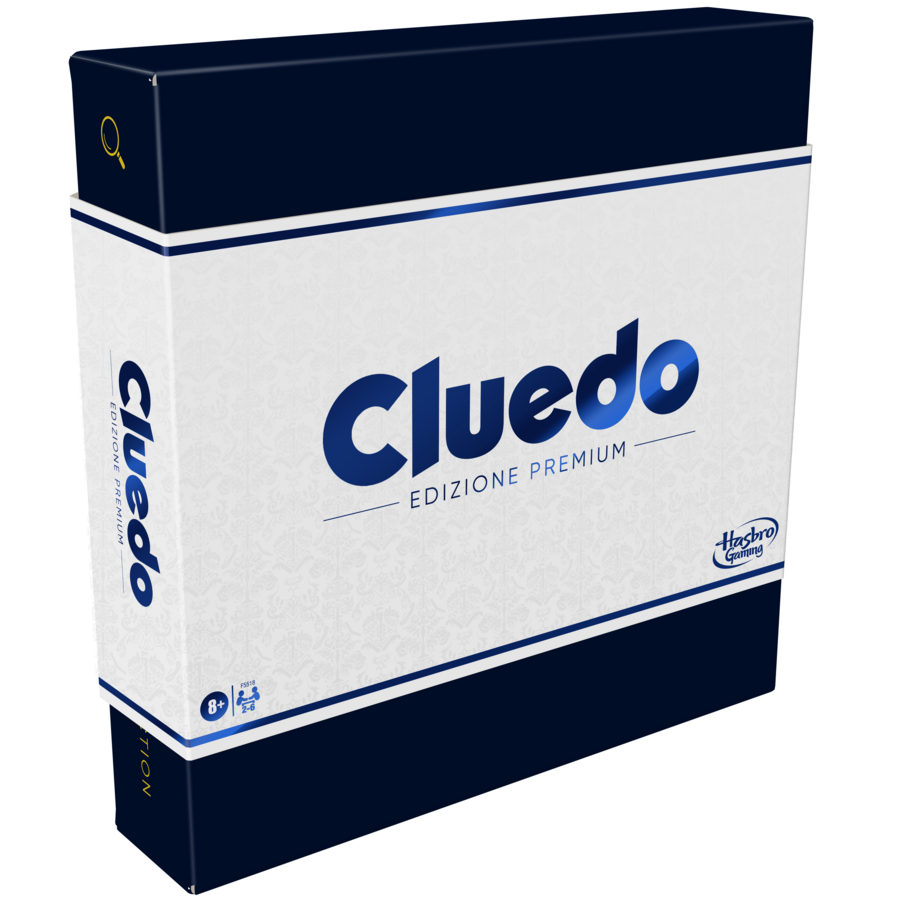 Cluedo, edizione premium, gioco da tavolo per famiglie per 2-6 giocatori, confezione e componenti premium, gioco dagli 8 anni in su - 