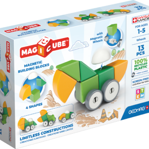 202 geomag magicube 4 shapes recycled wheels 13 pcs - Geomag