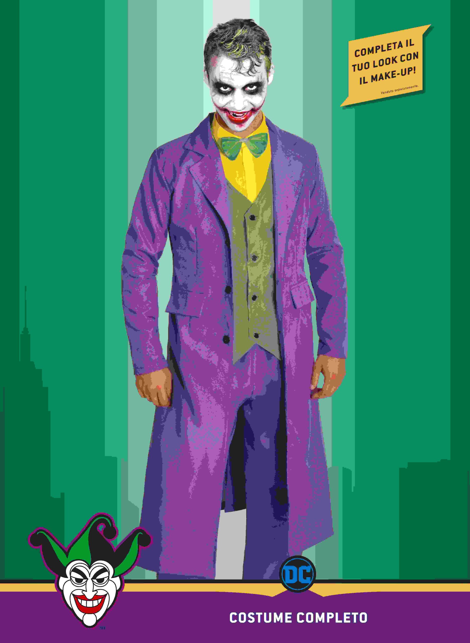 Costume Joker Bambino 5-12 Anni offerta di Toys Center
