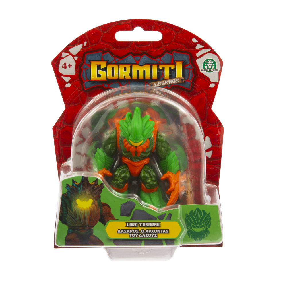 Gormiti legends action figure mix & match tasarau metallizzato da 7 centimetri - GORMITI