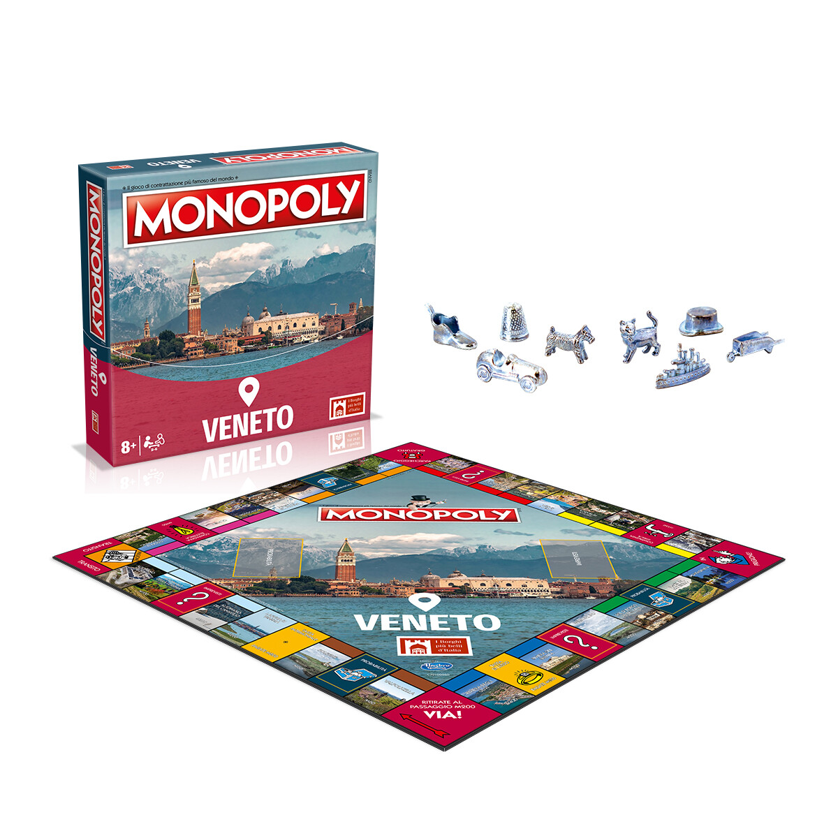 Monopoly - i borghi più belli d'italia - edizione veneto - MONOPOLY
