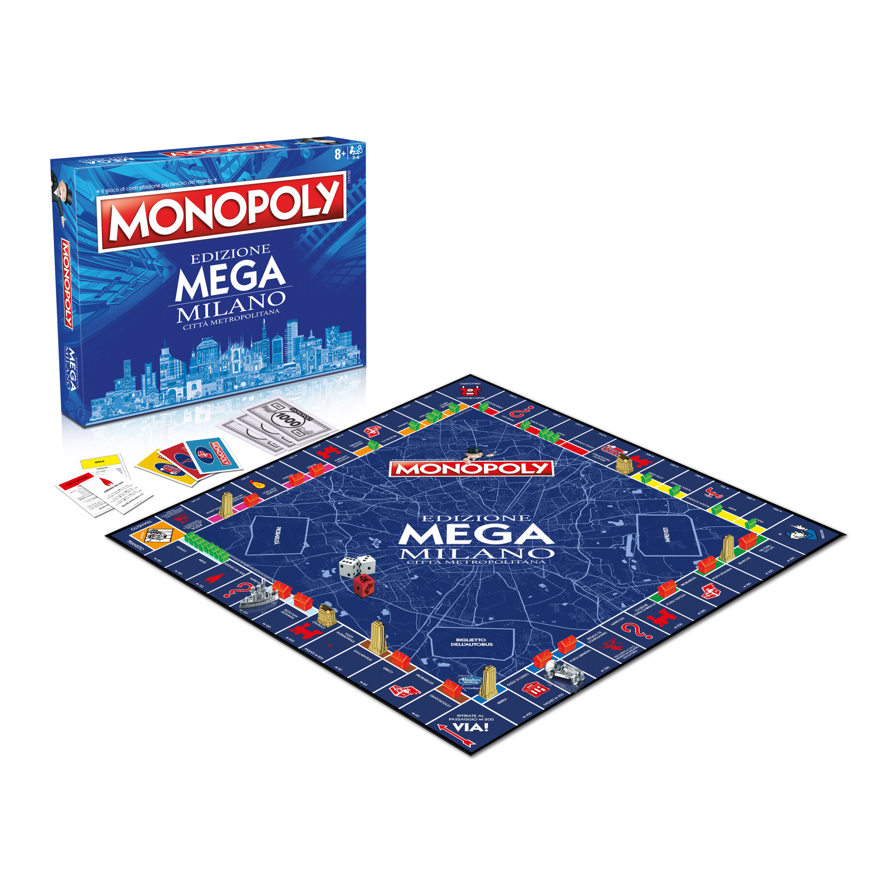 Mega monopoly - edizione città metropolitana di milano - MONOPOLY