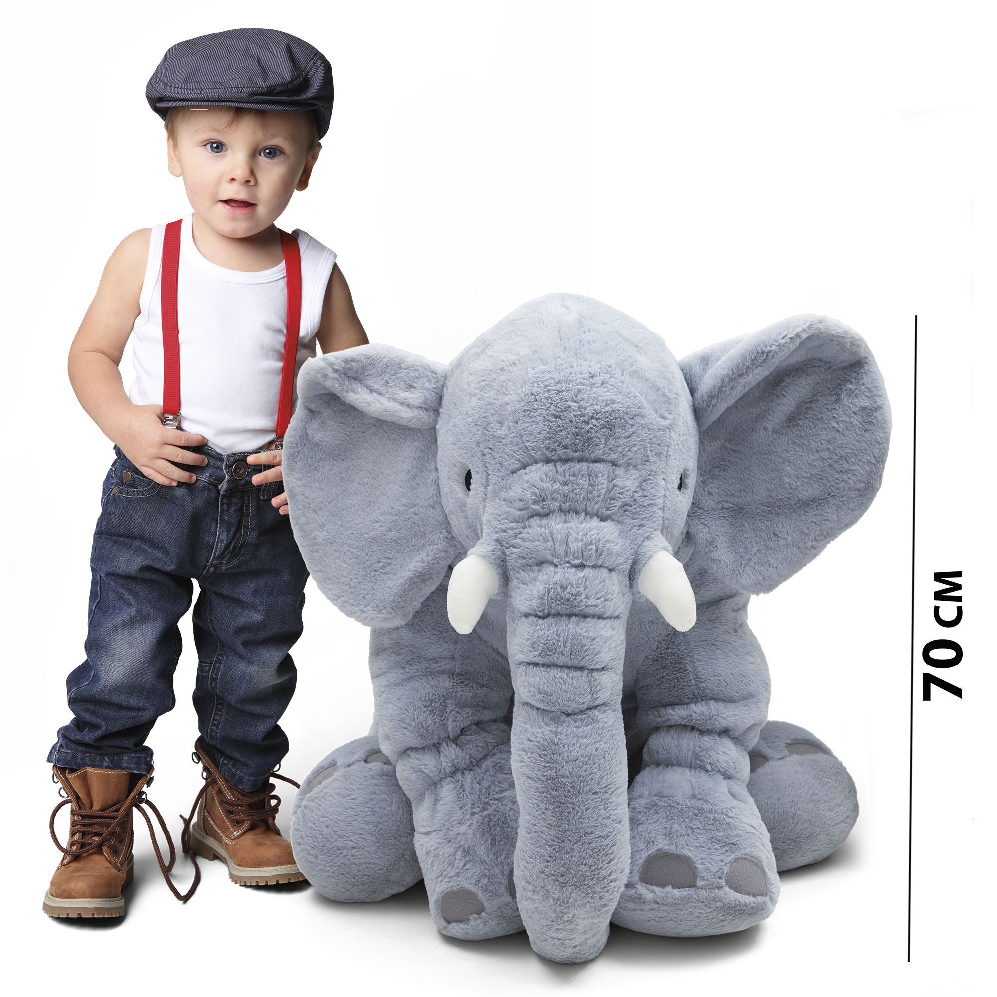 Elefante 90 cm - AMI PLUSH