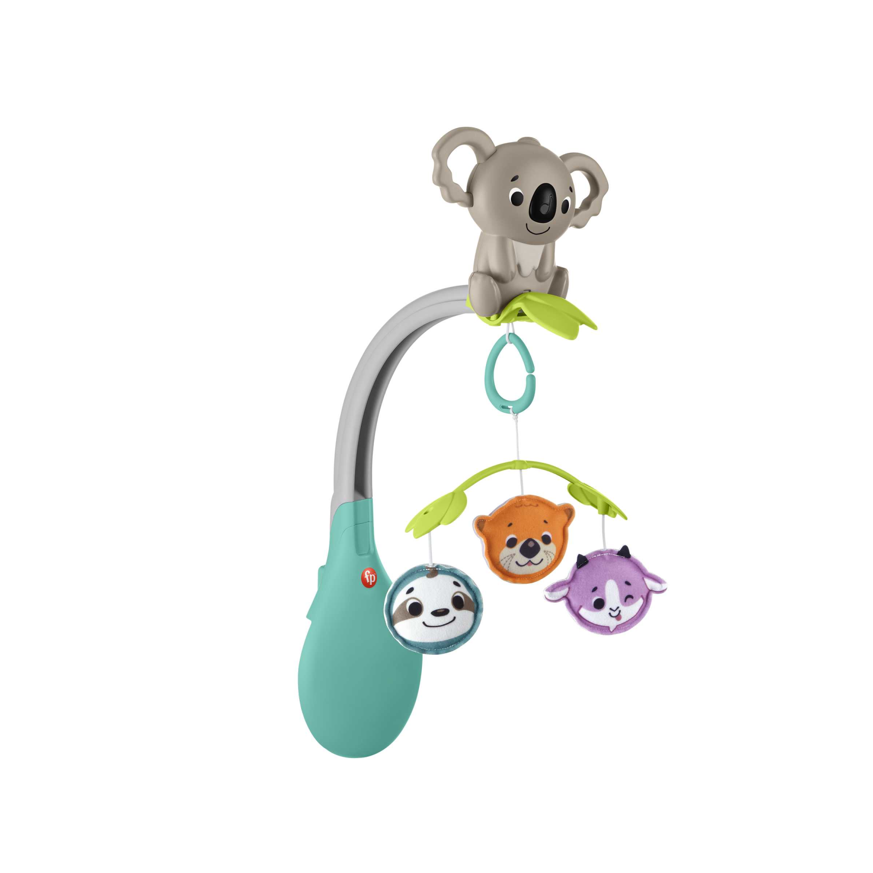 ​fisher-price - 3-in-1 soothe & play mobile da utilizzare su culle e passeggini con giocattolo da portare con sé per bambini dalla nascita in su, 0+ mesi - FISHER-PRICE