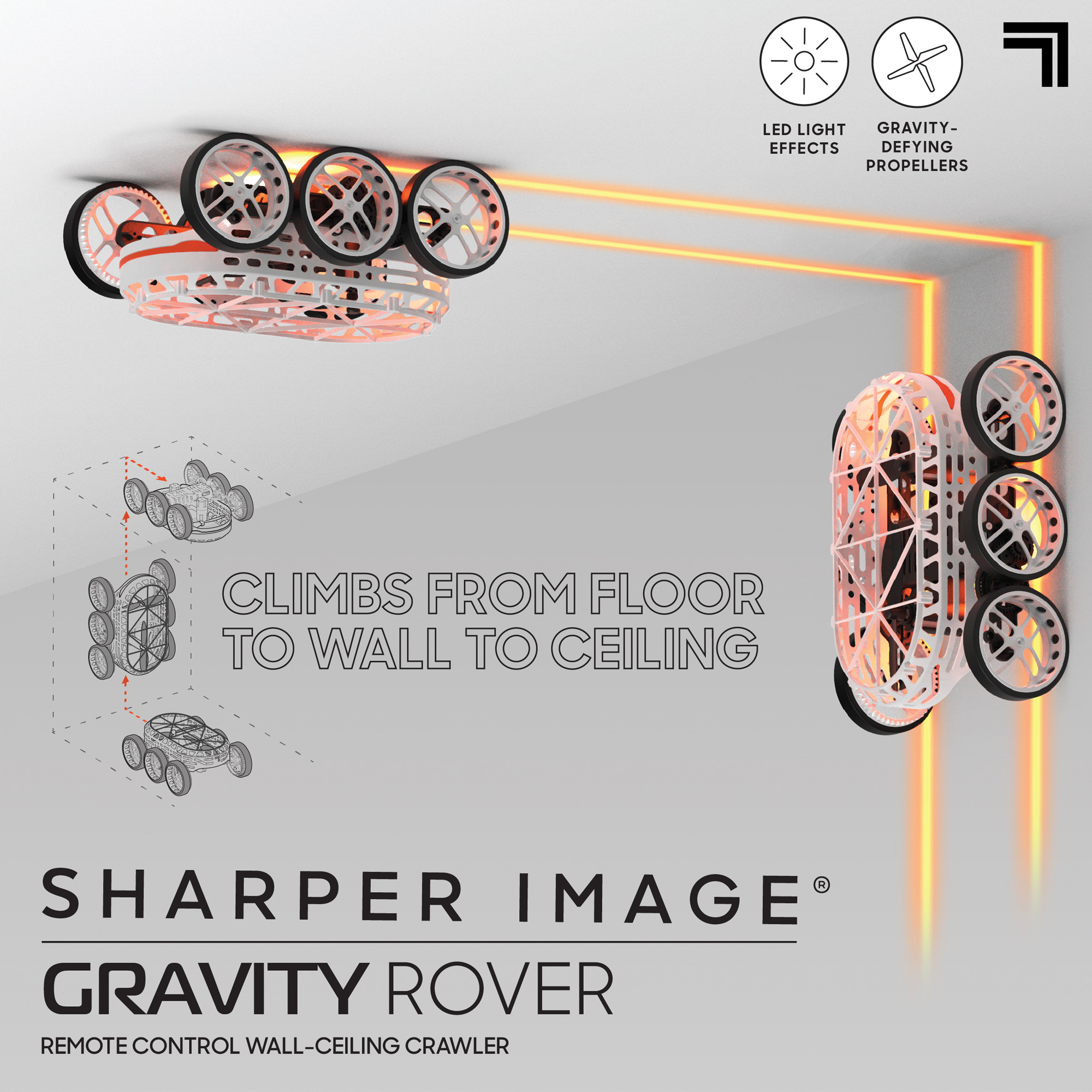 Sharper image - macchinina che sfida la gravità - gravity rover - Sharper Image
