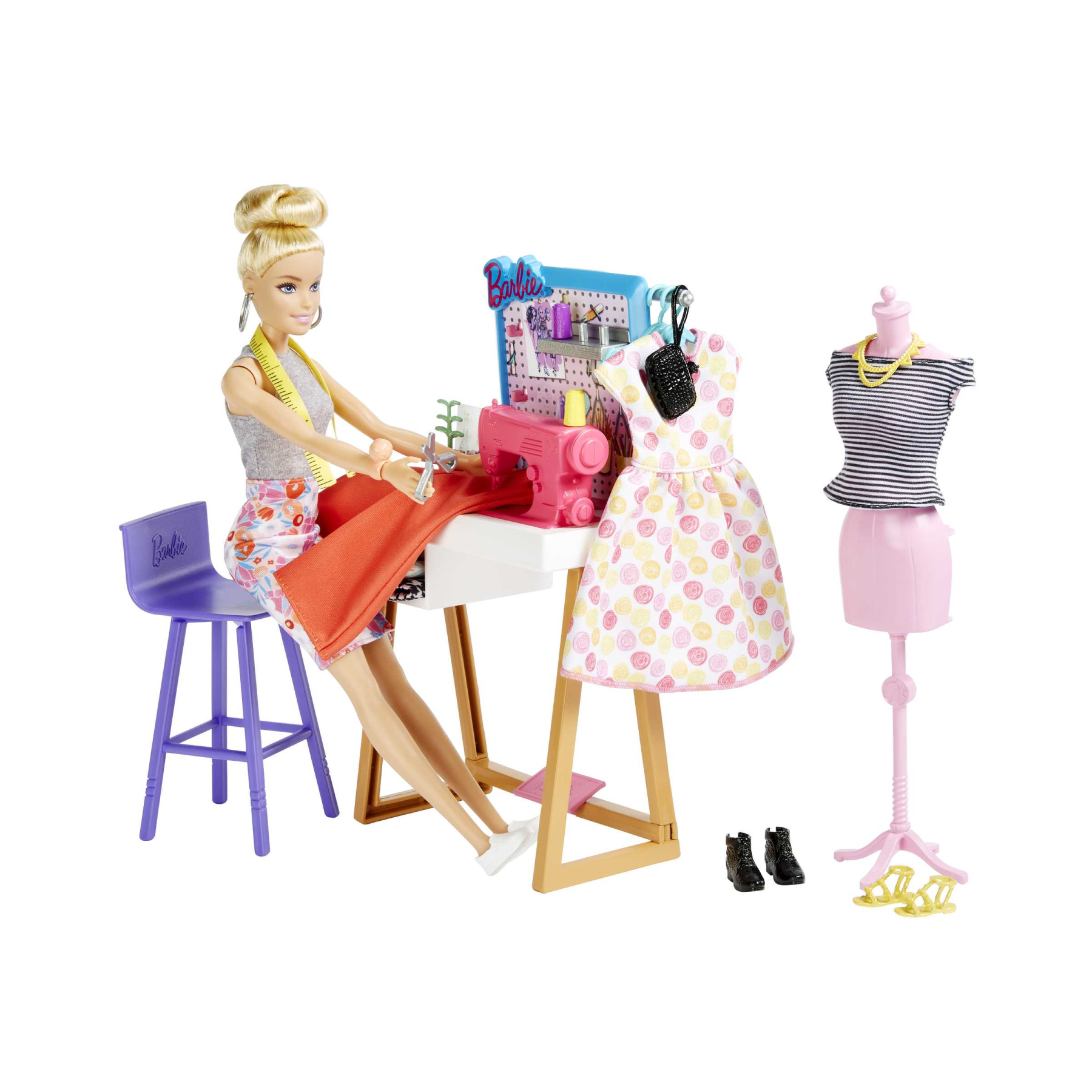 Maxi set con diario segreto e accessori Cm. 38x40 - Barbie
