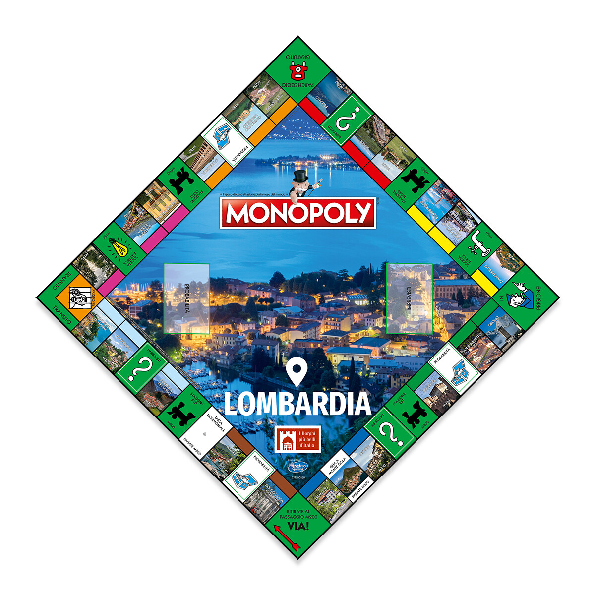 Monopoly - i borghi più belli d'italia - edizione lombardia - MONOPOLY