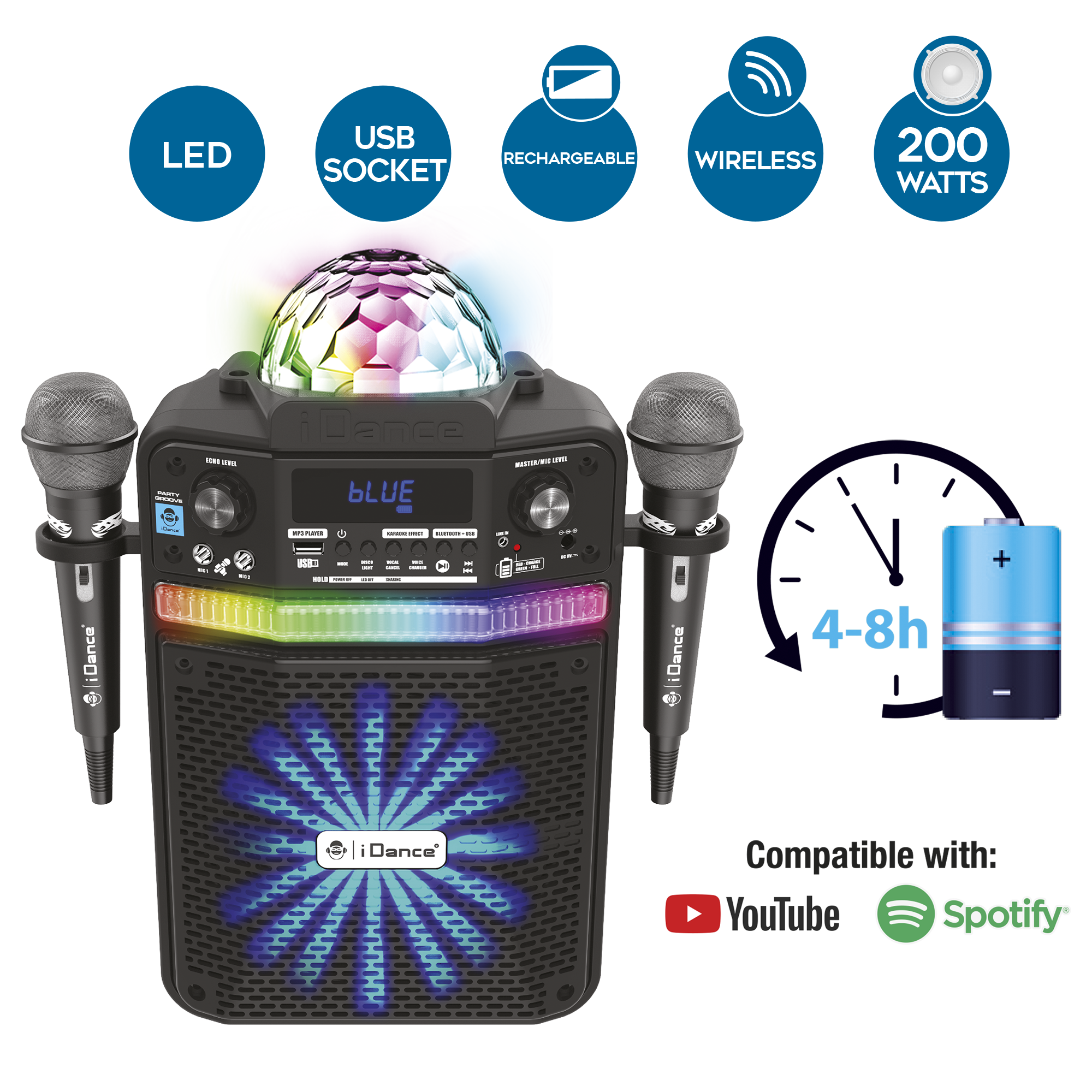 Party karaoke 200w - MUSIC STAR
