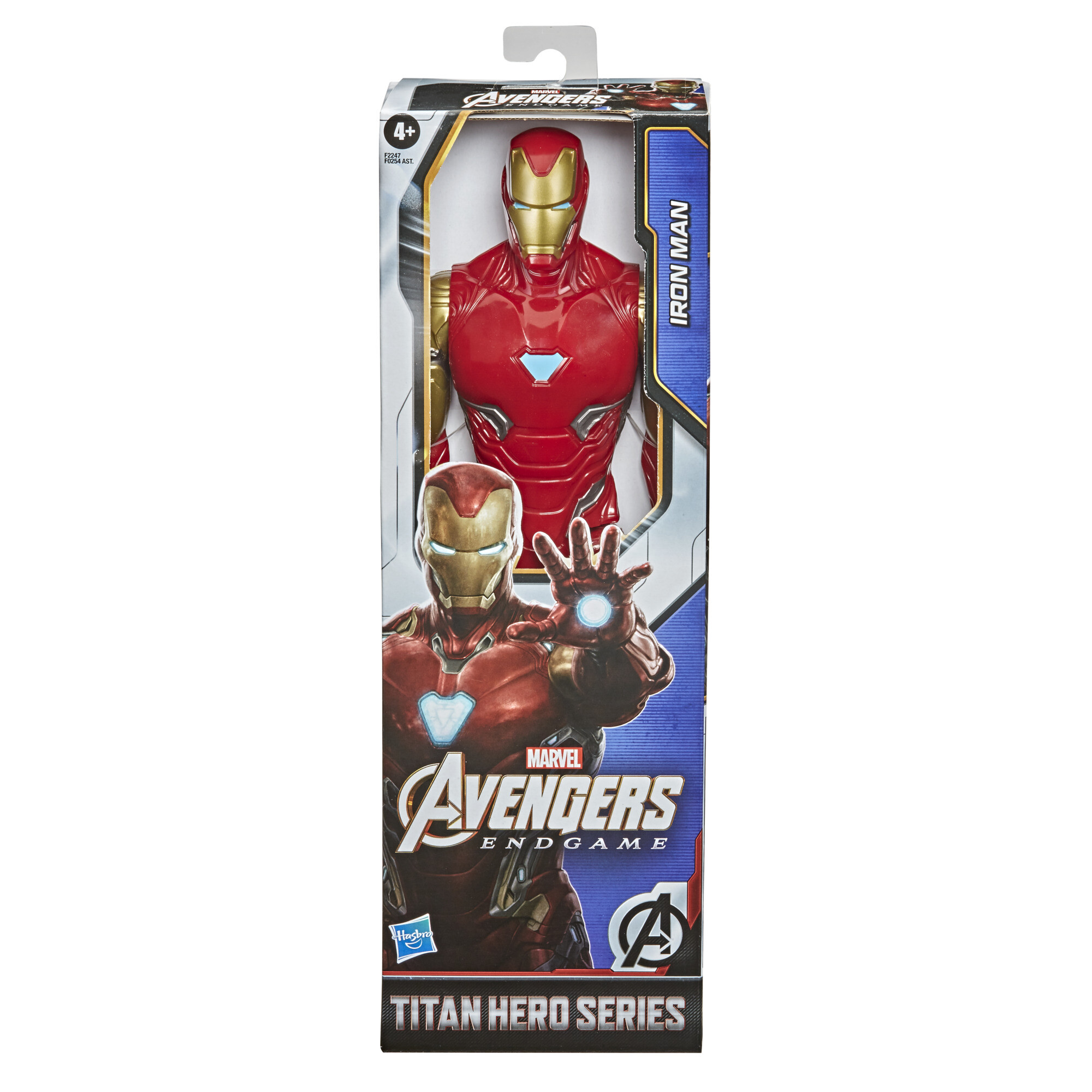 Hasbro marvel avengers, titan hero series, iron man, action figure da 30 cm, per bambini dai 4 anni in su - Avengers
