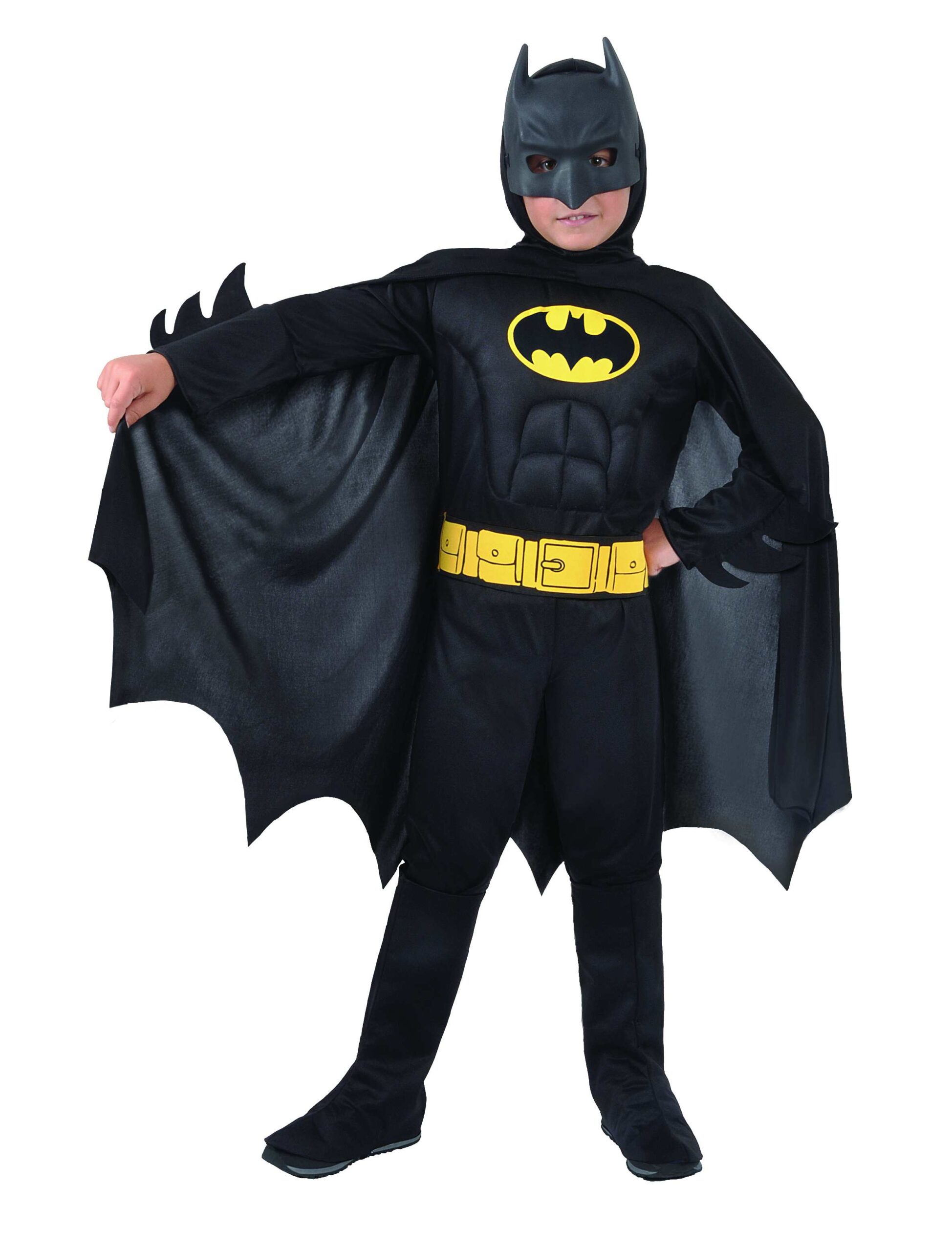 dc comics Costumi Vestito per Ragazzi Batman Multicolore 3-4 anni :  .it: Giochi e giocattoli