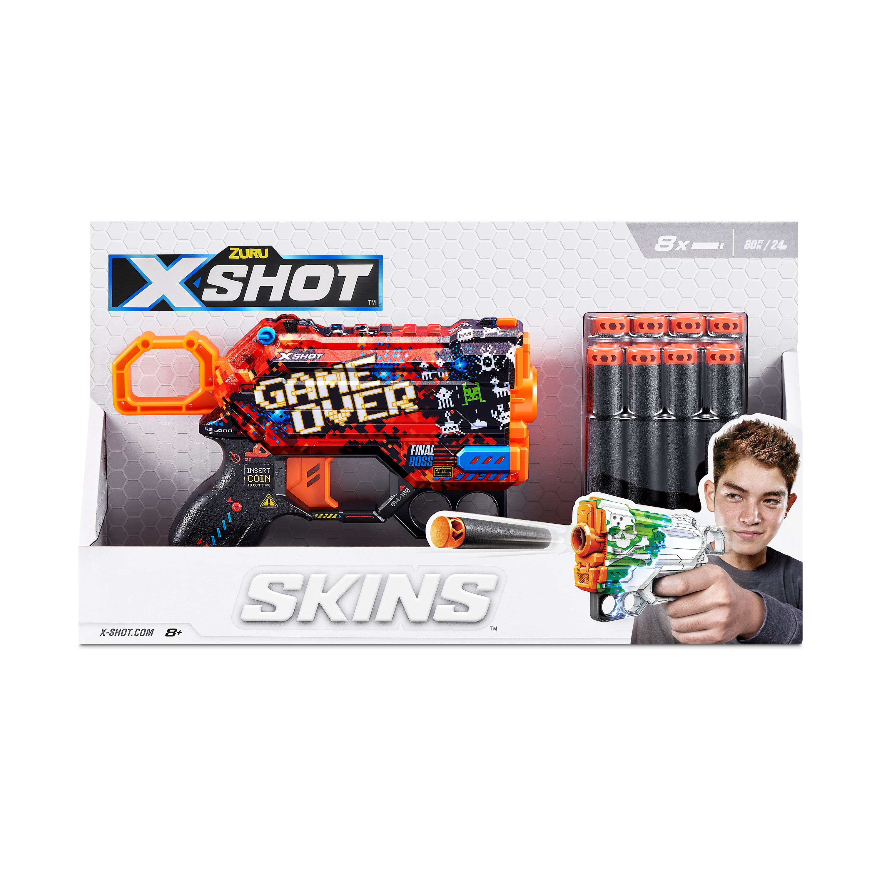 Xshot skins (8 dardi) - SUN&SPORT, X-SHOT