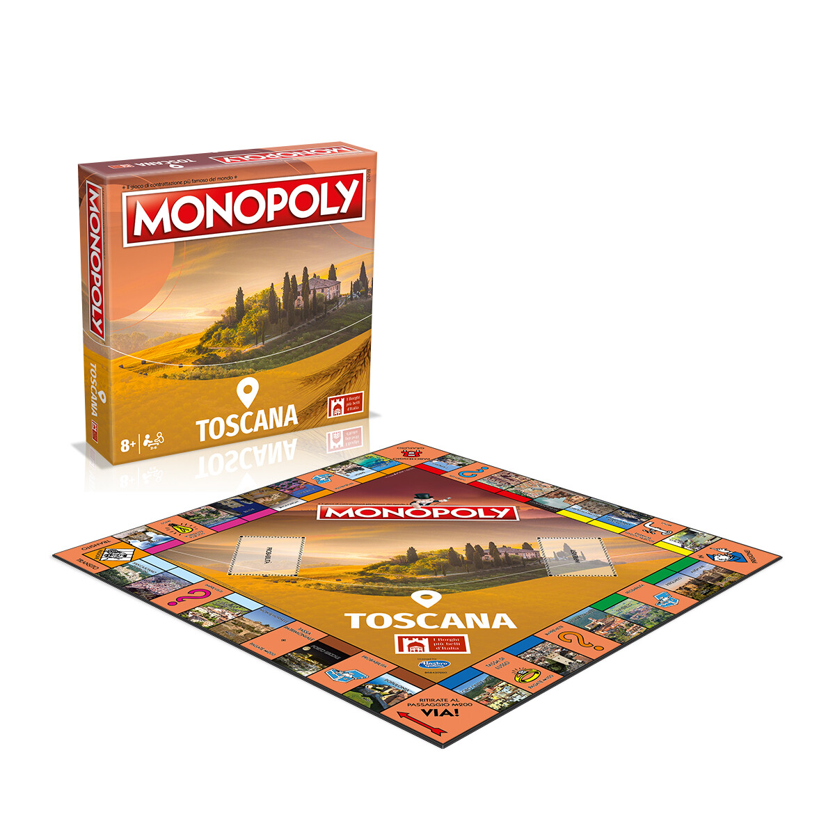 Monopoly - i borghi più belli d'itallia - edizione toscana - MONOPOLY